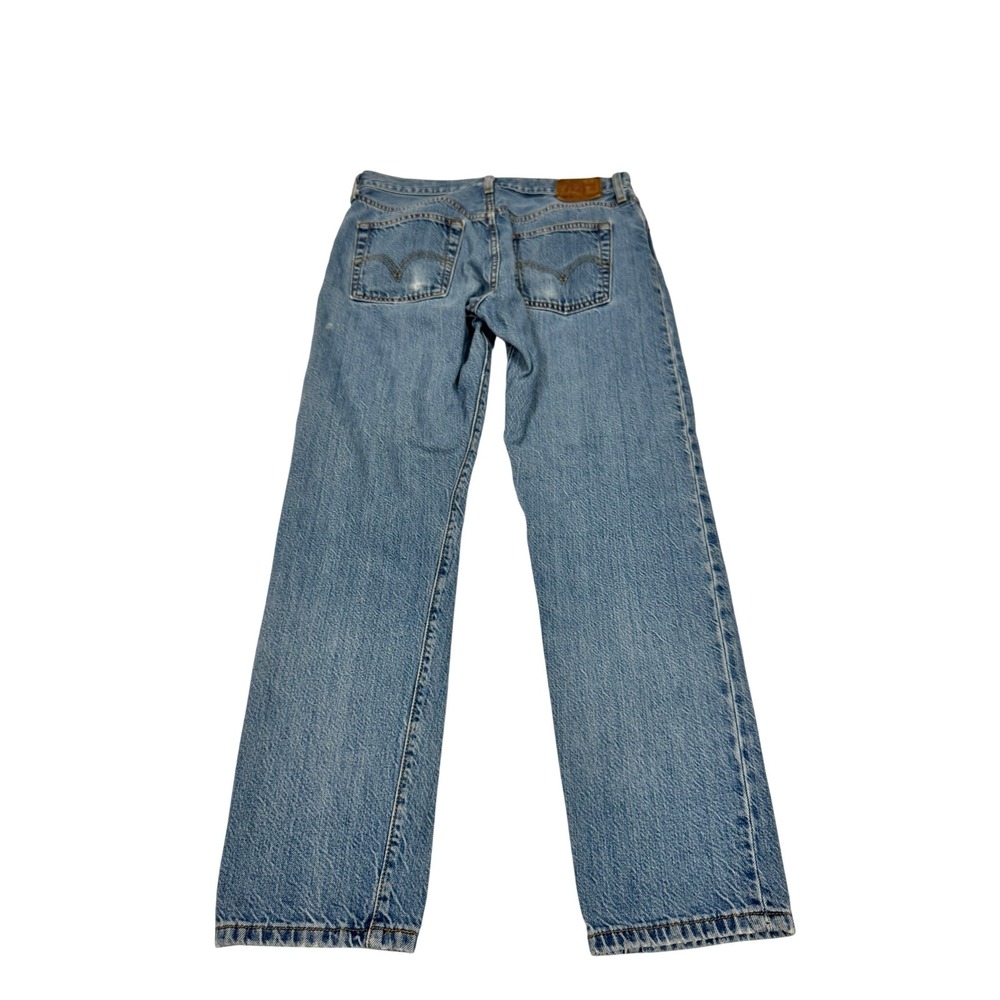Levis 501 CT Custom Tapered Light Wash Button Fly Straight Leg Jeans Womens - Picture 3 of 10